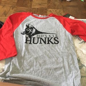 NIU baseball tee